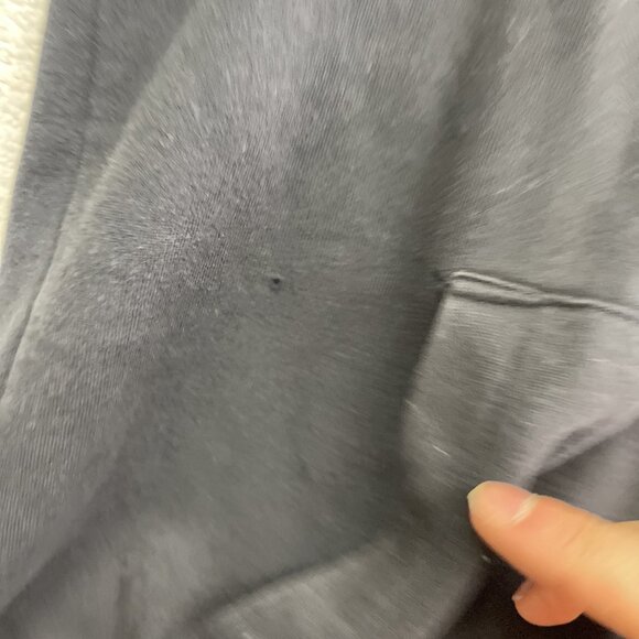 Y2K Analog Black Hoodie Men L Snowboard Full Zip Burton Design Unlikely Futures - Picture 9 of 16